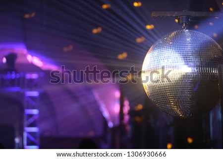 Party all night,disco light