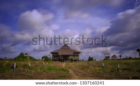 Natural View of the Old Village of Hukae Laeya, Bombana, Southeast Sulawesi