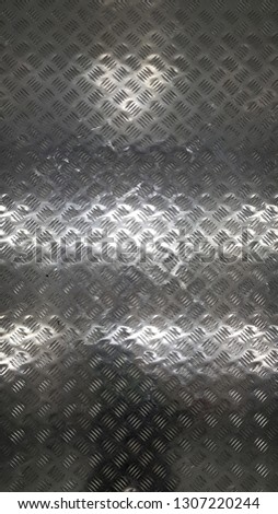 corrugated metal surface with highlights