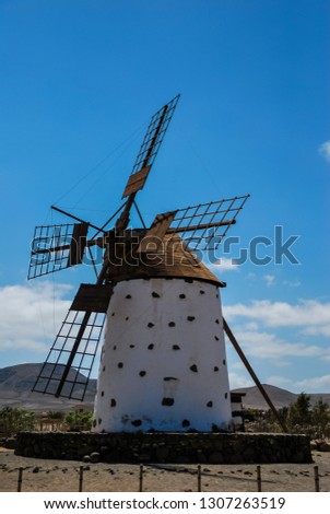 old windmill, beautiful photo digital picture
