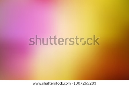 Light Multicolor vector blurred bright template. A completely new colored illustration in blur style. Smart design for your work.