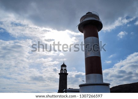 lighthouse at night, beautiful photo digital picture