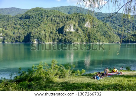 lake bled slovenia, beautiful photo digital picture