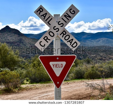 Yield Sign on RR Crossing