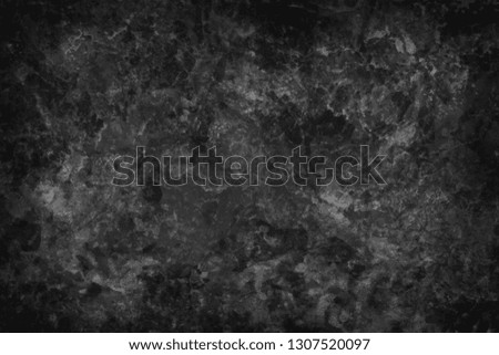 Dark grunge texture background, abstract smears and stains, chaotic pattern, vignetting effect