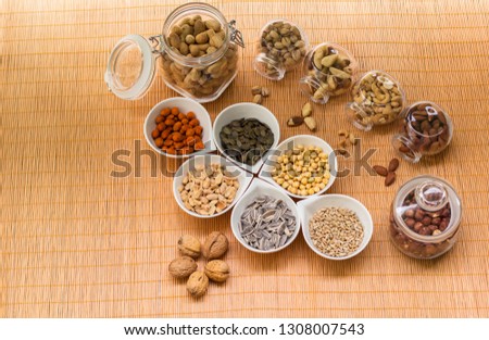 Collection of nuts 