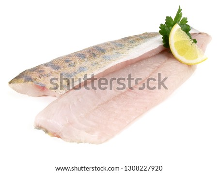 Sander - Pikeperch Fish Fillet Royalty-Free Stock Photo #1308227920