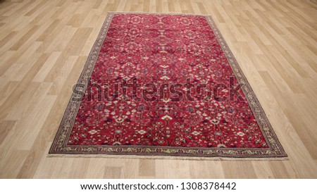 Sample of traditional handmade Turkish carpets/There are many meanings in these patterns/Ankara-TURKEY