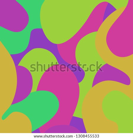 Abstract, colorful, geometric background with the effect of layering. EPS 10 vector.