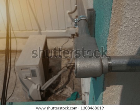 The connecting junction Conduit suitable for outdoor wiring