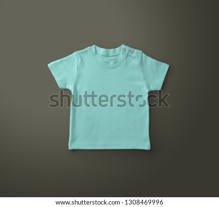 Baby T-shirt 3d rendering