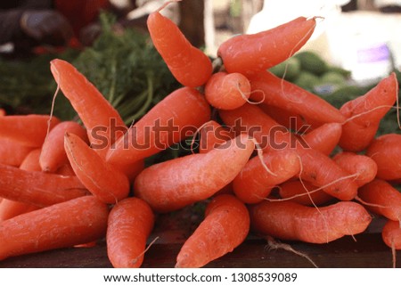 bundle of carrot Royalty-Free Stock Photo #1308539089