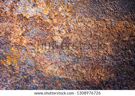 natural rusty texture.