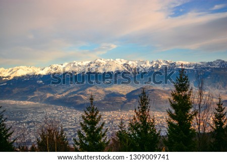 Pictures taken in mountains surrounding Grenoble, France. Beautiful scenery and beautiful contrast.