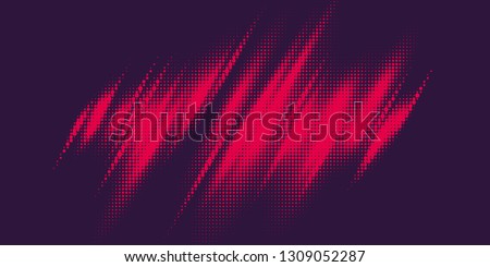 Monochrome printing raster. Abstract vector halftone background.