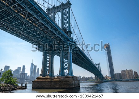 manhattan bridge view