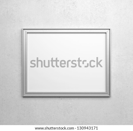 silver frames on white wall