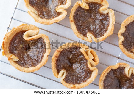 Canadian Butter Tarts Royalty-Free Stock Photo #1309476061