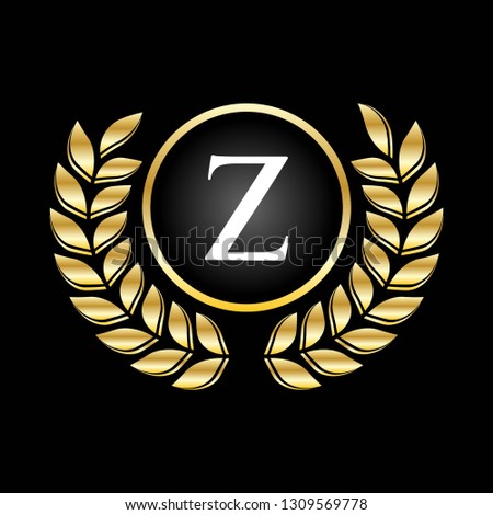 Royal Badge Z Letter Logo