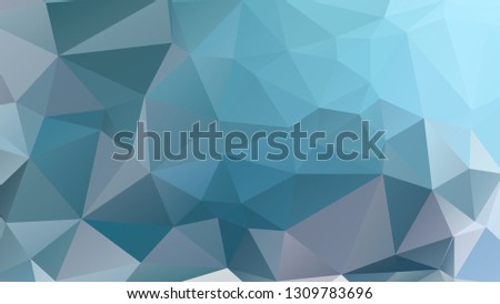 Abstract polygonal mosaic background consisting of triangles of different sizes and colors. Modern geometrical backdrop. Crumpled colorful surface.