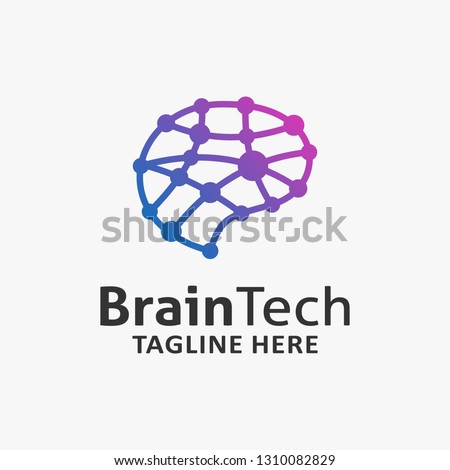 Brain Tech logo design