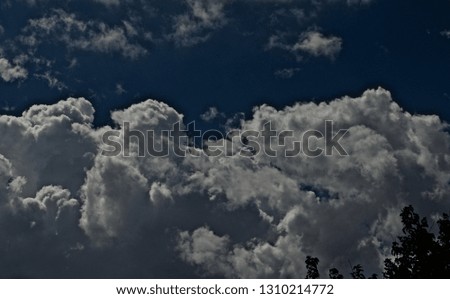 Cloud Formation Over Canyon, Texas