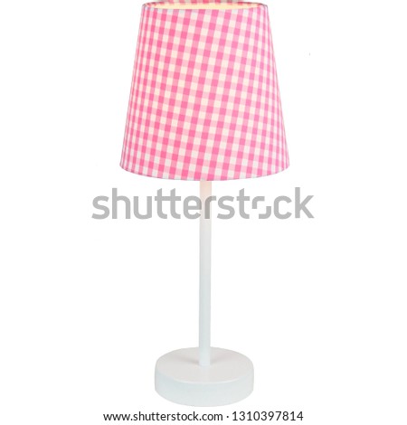 Modern style light bulb lamp on white background. Lamps of different shapes. 