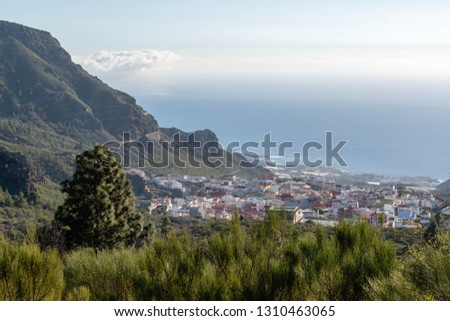 View from the mountain, Tenerife, Spain