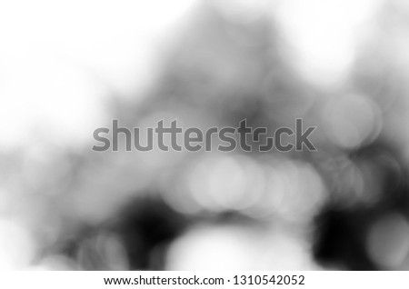 Bokeh black abstract background