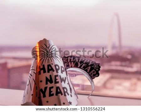 2019 New Year's Day morning in St. Louis.