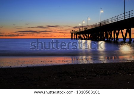 Sunset at the coast - Australia 