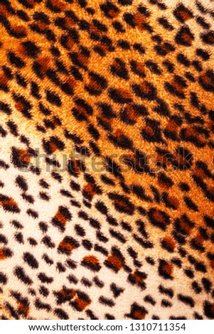 leopard pattern art background