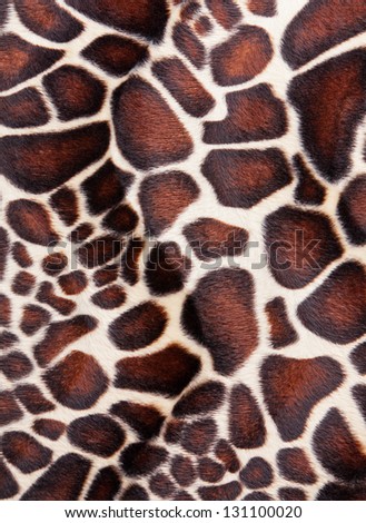 Giraffe skin Pattern texture Royalty-Free Stock Photo #131100020