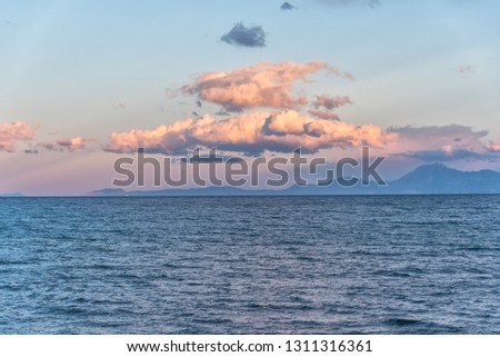 Southern Italian Mediterranean Sea Coast