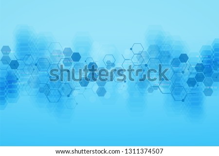 Abstract medical background and science concept background.