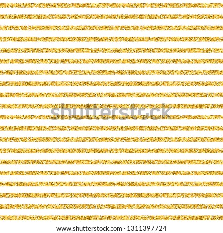 Seamless pattern of gold stripes. Vector texture with golden lines for invitation, card, wedding, holiday background