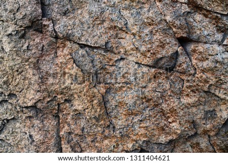 Close up of granite surfaces and materials in high resolution