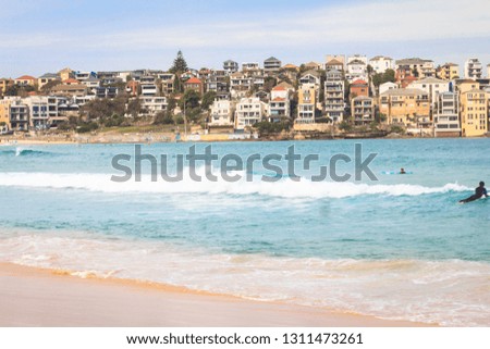Bondi Beach in summer in Sydney, Australia.