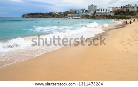 Bondi Beach in summer in Sydney, Australia.