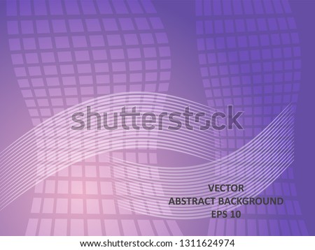 Abstract Background with wave square and gradient color-vector
