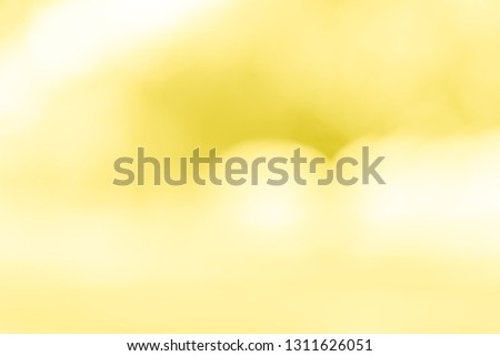 Yellow bokeh texture background