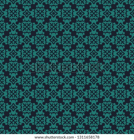 Vintage seamless pattern design illustration
