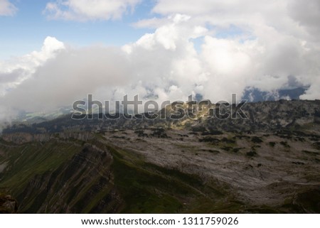 Mountainous landscape photo
