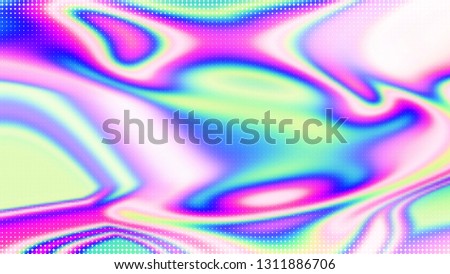 Abstract holographic iridescent composition. Background for banner, headline, presentation, corporate identity, flyer, poster, cover backdrop, wallpaper. 