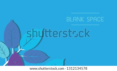 abstract background with leaf design