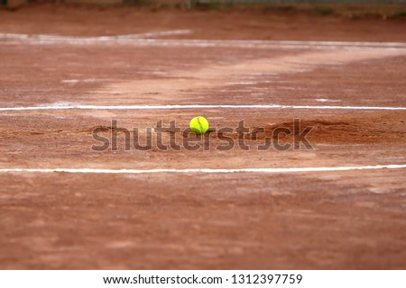 softball on pitchers mound