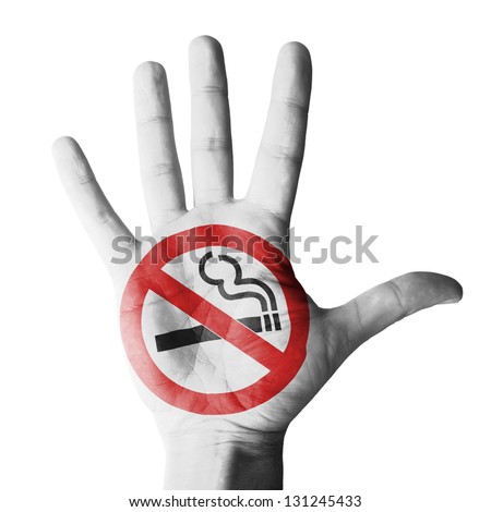 No smoking - isolated on white background