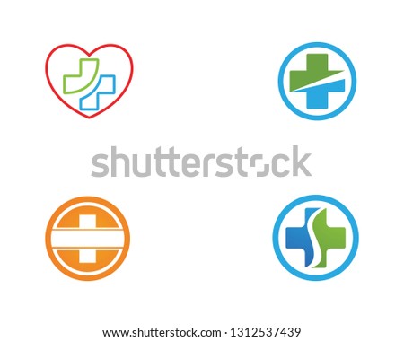 Hospital logo and symbol vector 