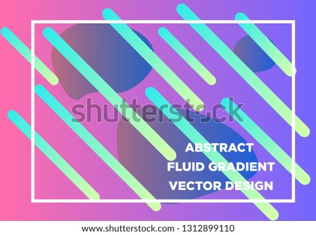 Abstract Fluid creative templates, cards, color covers set. Geometric design, liquids, shapes. Trendy vector collection. - Vector