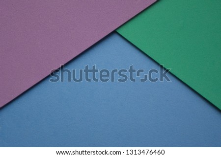 Beautiful minimal pastel geometric tricolor background
